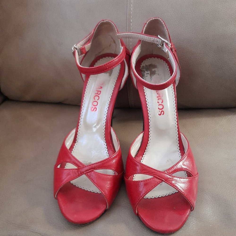 Darcos leather Argentine Tango dance shoes size 38